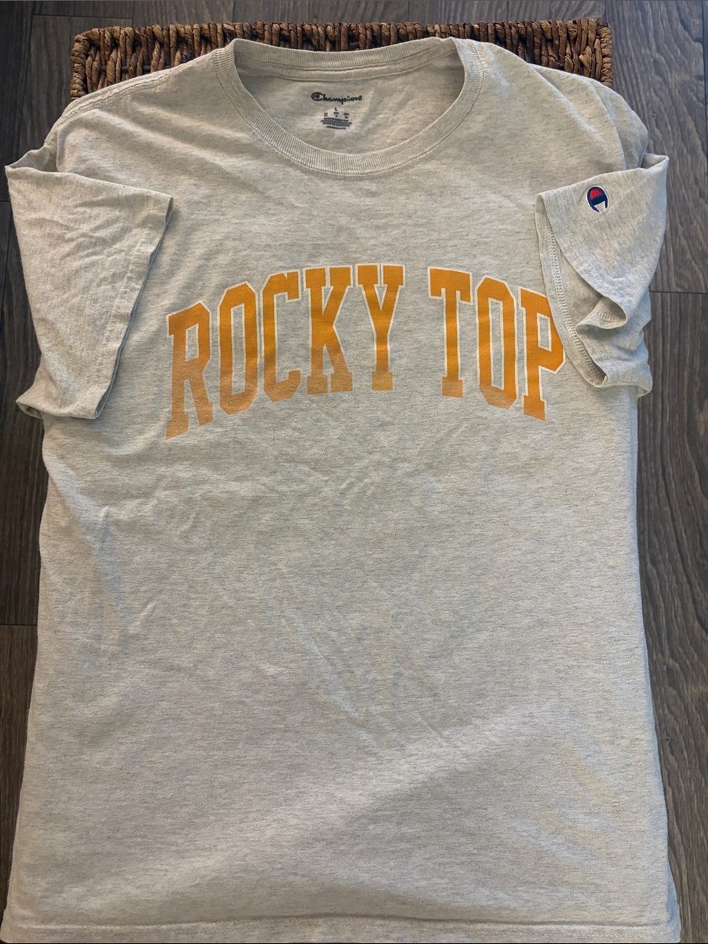 Champion Mens Rocky Top Tennessee Volunteers Short Sleeve Tee Large